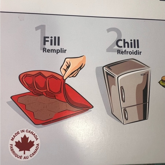 Shape + Store Burger Master Burger Press and Freezer Container - Picture 2 of 4